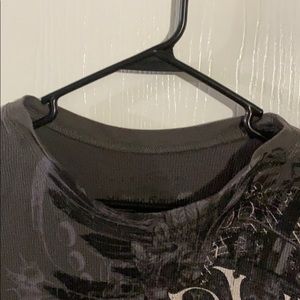 Long sleeve gray shirt